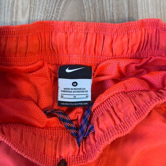 Nike boys orange and blue swim trunks size medium - Picture 4 of 9